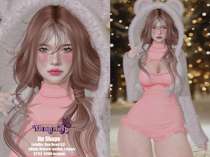 * MONARCH * Jin Shape LeLUTKA Ryn Head 4.0