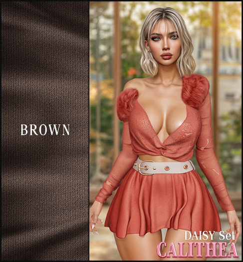 CALITHEA . Daisy Set . Brown