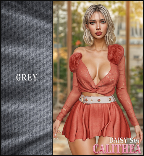 CALITHEA . Daisy Set . Grey