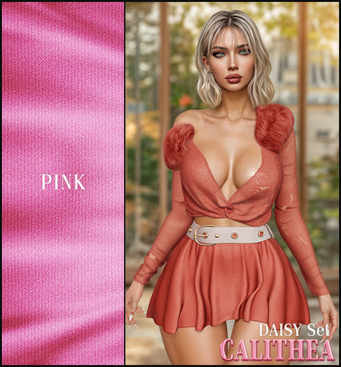 CALITHEA . Daisy Set . Pink