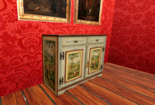 Painted Tyrol dresser