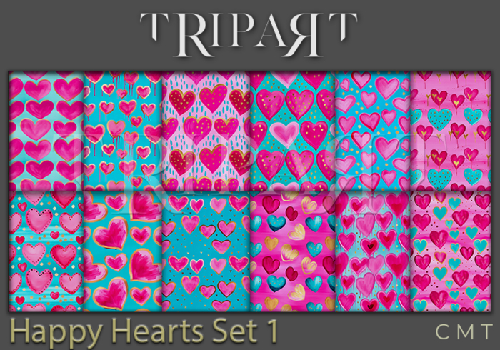 ..::TRIPART::.. Happy Hearts Set 1