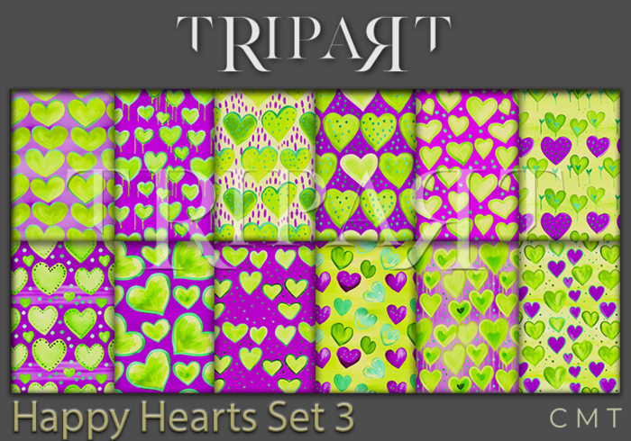 ..::TRIPART::.. Happy Hearts Set 3