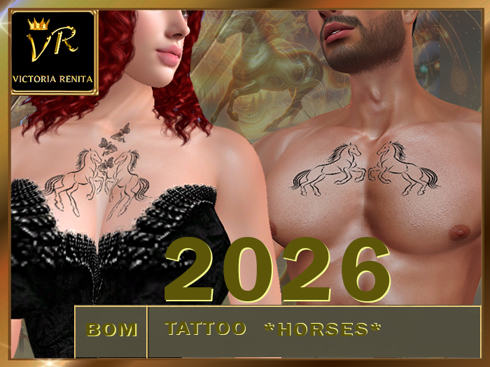 VR* TATTOO *HORSES*