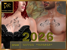 VR* TATTOO *HORSES*