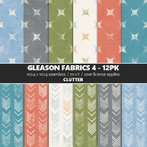 Clutter - Gleason Fabrics 4 - 12PK