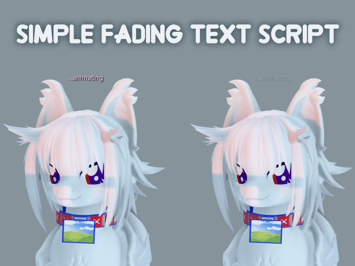Fading Floating Text