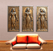 Wall Deco Sticker Mural Egyptian 1