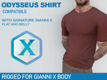 Tomeo - Odysseus Shirt - red