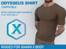 Tomeo - Odysseus Shirt - Brown