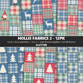Clutter - Hollis Fabrics 2 - 12PK