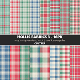 Clutter - Hollis Fabrics 3 - 16PK