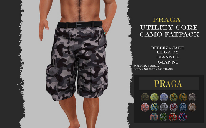 Praga Utility Core - Camo FATPACK