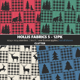 Clutter - Hollis Fabrics 5 - 12PK
