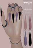 TOXSIKA INK - Nails Multi Tone +REBORN+LEGACY +2VERS.