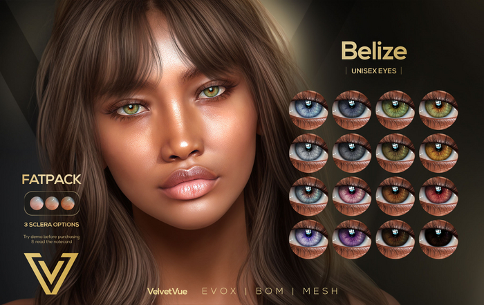 [ VelvetVue ] Belize Eyes :: Fatpack