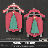 Clutter - Mesh Kit - Tree Sled