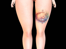 Ravenstone - 2K Pastel Watercolours Mystic Thigh Tattoo BOM T50