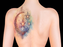 Ravenstone - 2K Pastel Watercolours Mystic Tattoo BOM T50  LEFT BACK SHOULDER