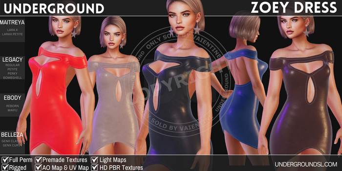 [UG MESH] ZOEY DRESS
