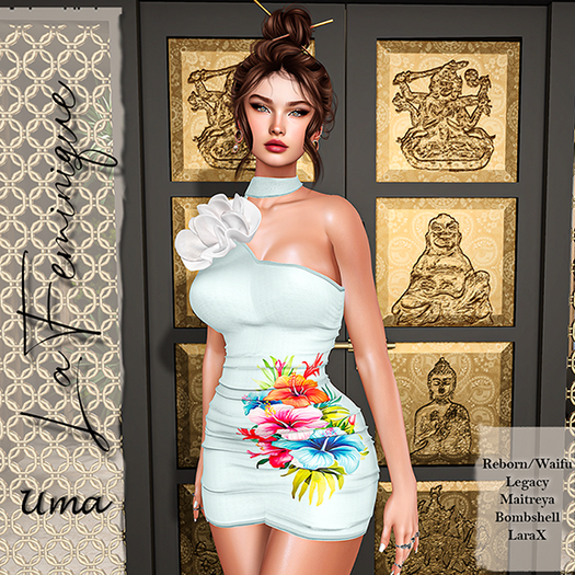 La Feminique Uma Tropical Light Blue