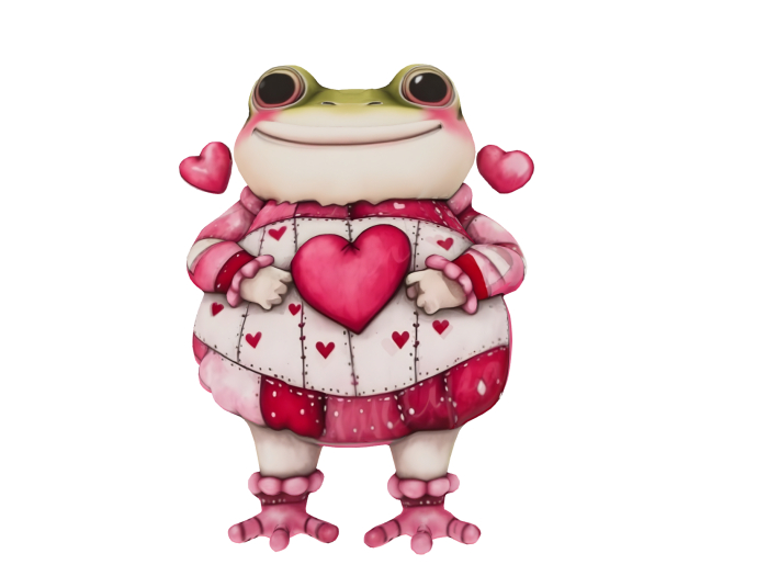 Valentine Frog FULL PERM