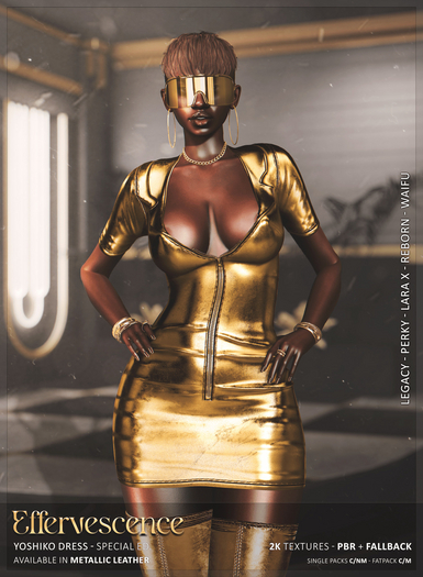 EF - Yoshiko Dress - Special Ed. - METALLIC PACK