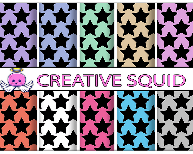 Black Stars Textures