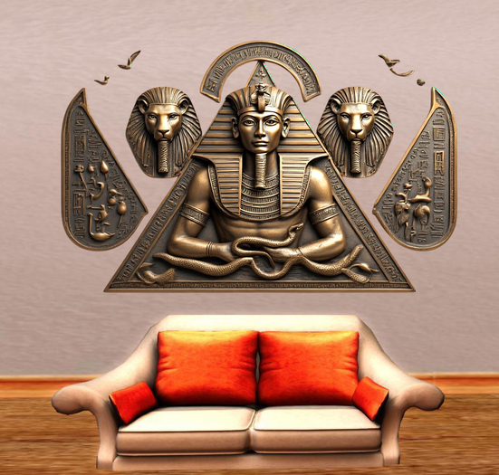 Wall Deco Sticker Mural Egyptian 2