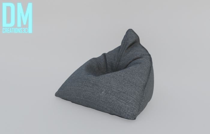 Pouf A02 Full Perm Mesh