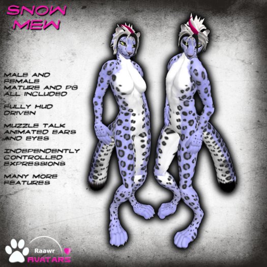 Sky Blue Snow Mew