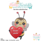be mine valentine bee