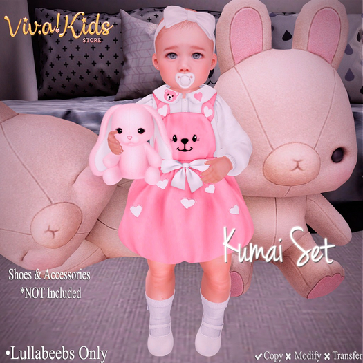[Vk!] Kumai Set Pink_LB