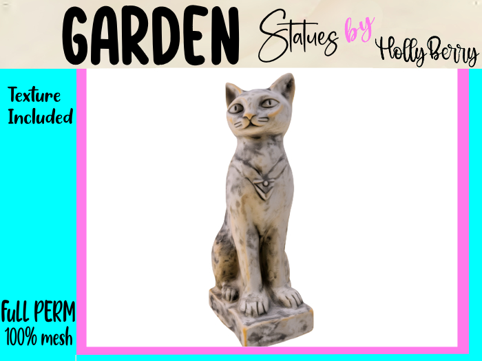 HB: Ancient Stone Cat FuLL PERM