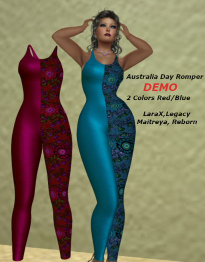 Australia Day Romper - Add Me-DEMO
