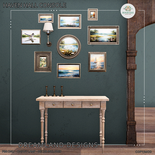 DD Haven Hall Console Set