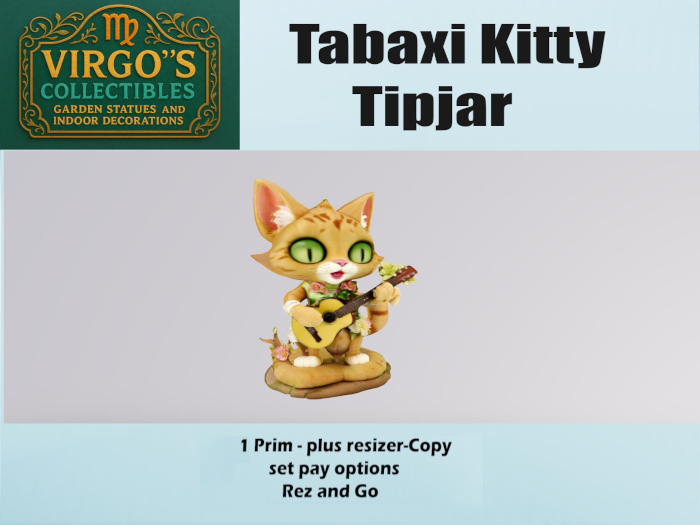 Tabaxi Kitty Tipjar Boxed