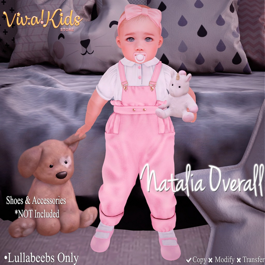 [Vk!] Natalia Overall Blue_LB