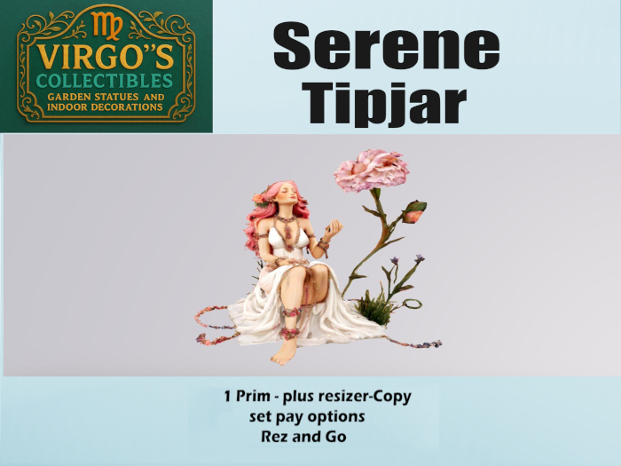 Serene Tip Jar Boxed