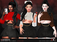 BROOKE DRESS - FATPACK - MOD/COPY • LaraX • PetiteX • Legacy • Reborn • Waifu
