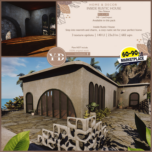 {YD} Inside Rustic House