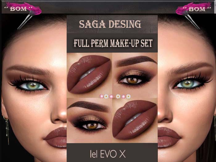 ''SaGa Design'' Full Perm Make-up New Set 045