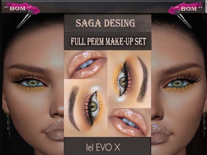 ''SaGa Design'' Full Perm Make-up New Set 047