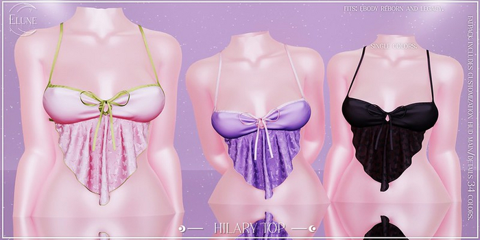 Elune. Hilary Top - pack 4