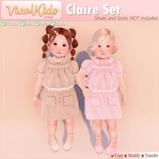 [Vk!]  Claire Set_Gray