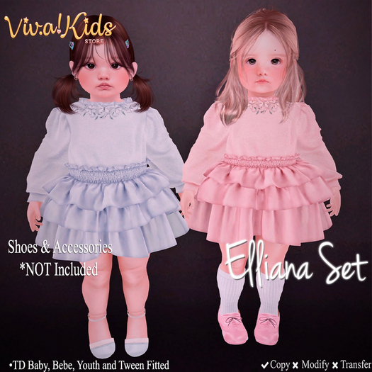 [Vk!] Elliana Set Grey