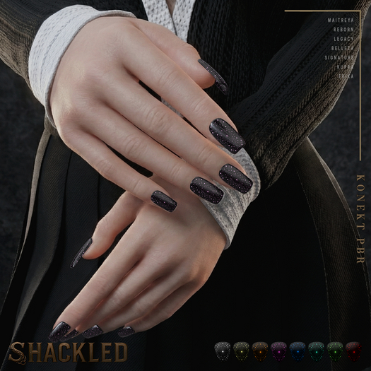 SHACKLED - Konekt PBR [Square Short Nails]