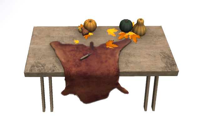 DFS GB#77 Leatherworking Table