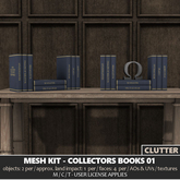 Clutter - Mesh Kit - Collectors Books 01