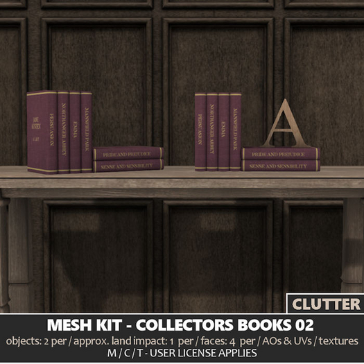 Clutter - Mesh Kit - Collectors Books 02